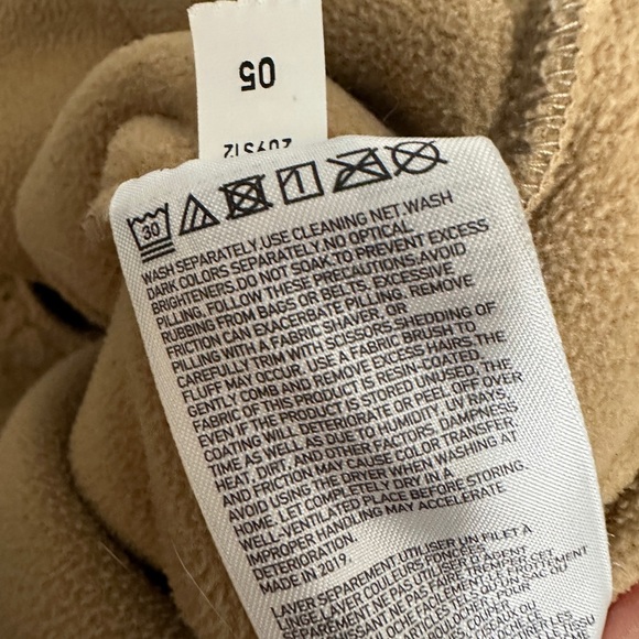 Uniqlo Pile Lined Fleece Tailored Coat Small - Picture 3 of 13